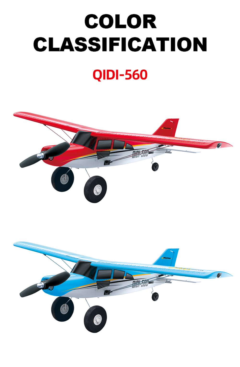 QIDI-560-A560-Maule-M7-Spannweite-510-mm-24-GHz-4CH-mit-6-Achsen-Gyroskop-3D6G-umschaltbarEin-Klick--2008126-20